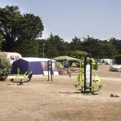 camping penthievre saint pierrre quiberon aire de jeux penthièvre municipal campsite bretagne
